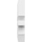 Ekena Millwork Norway Architectural Grade PVC Running Trim, 4"H x 5/8"P x 48"L RUNP04X0625X48NRW - alternate 6